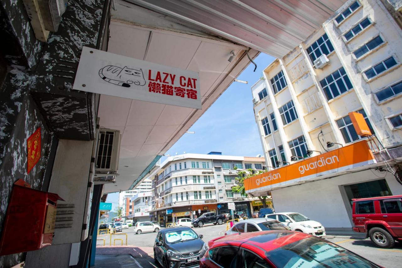 Lazy Cat Home At Gaya Street Kota Kinabalu Bagian luar foto